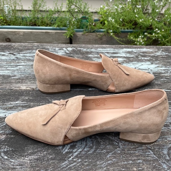 Cole Haan Suede Viola Skimmer Loafers - Picture 3 of 8